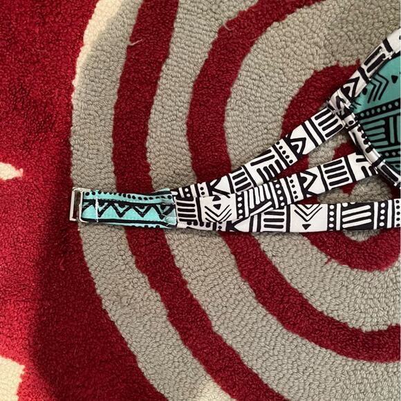 NEW Xhilaration Tribal Print Strapless Push Up Bikini Swim Top NWT Sz XS - Picture 14 of 15